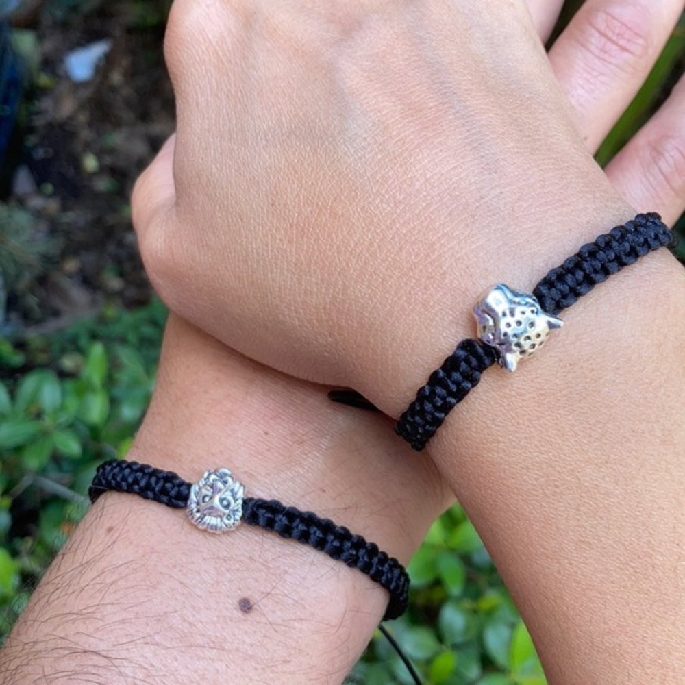 Couples braided Lion & Lioness set